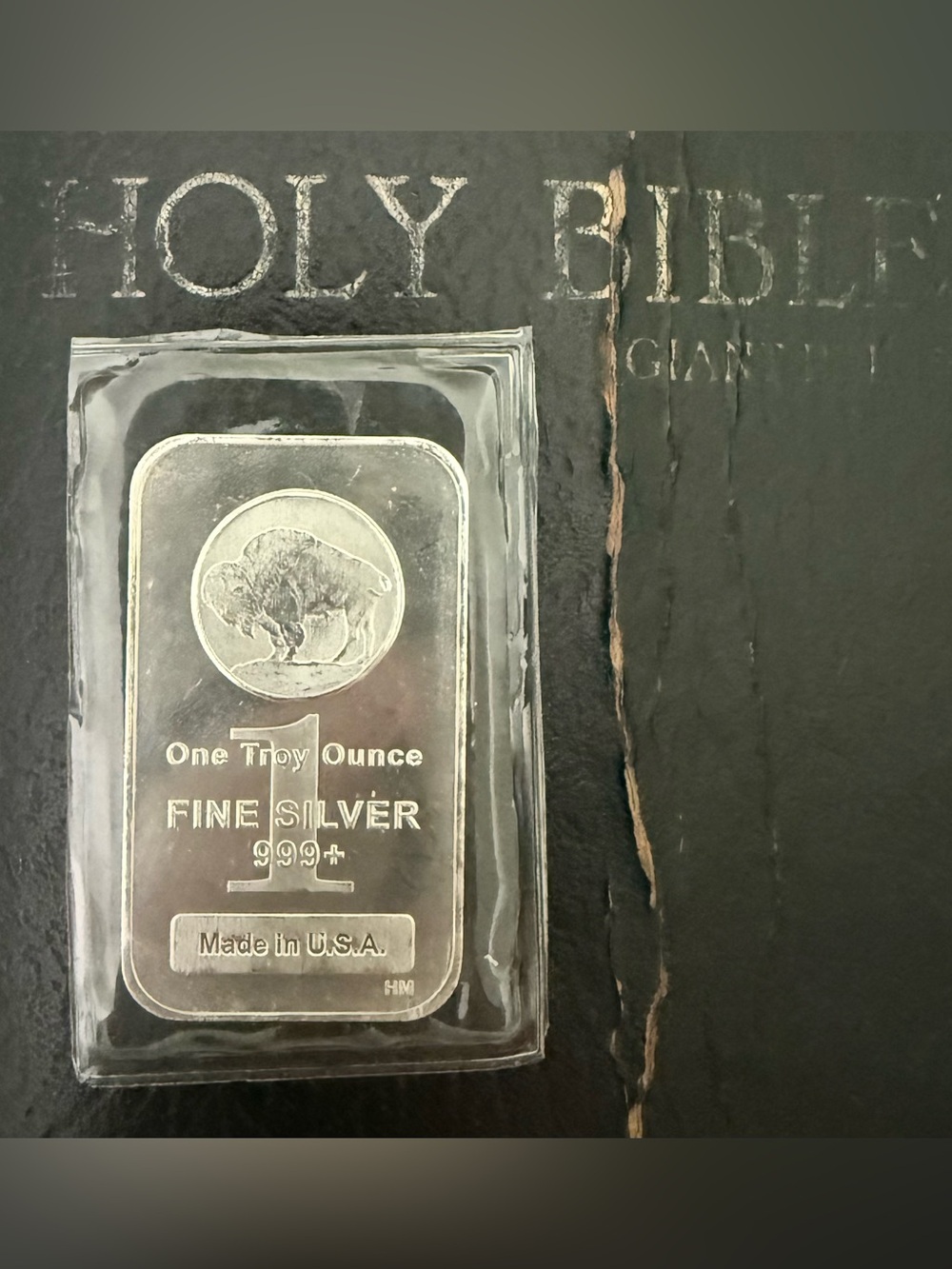 Highland Mint USA 1 Troy Ounce 999 Fine Silver Bar